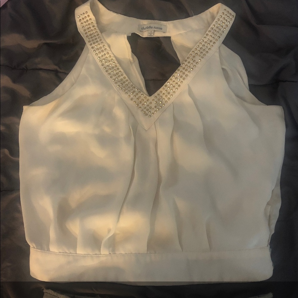 Chiffon midriff and BDG short shorts